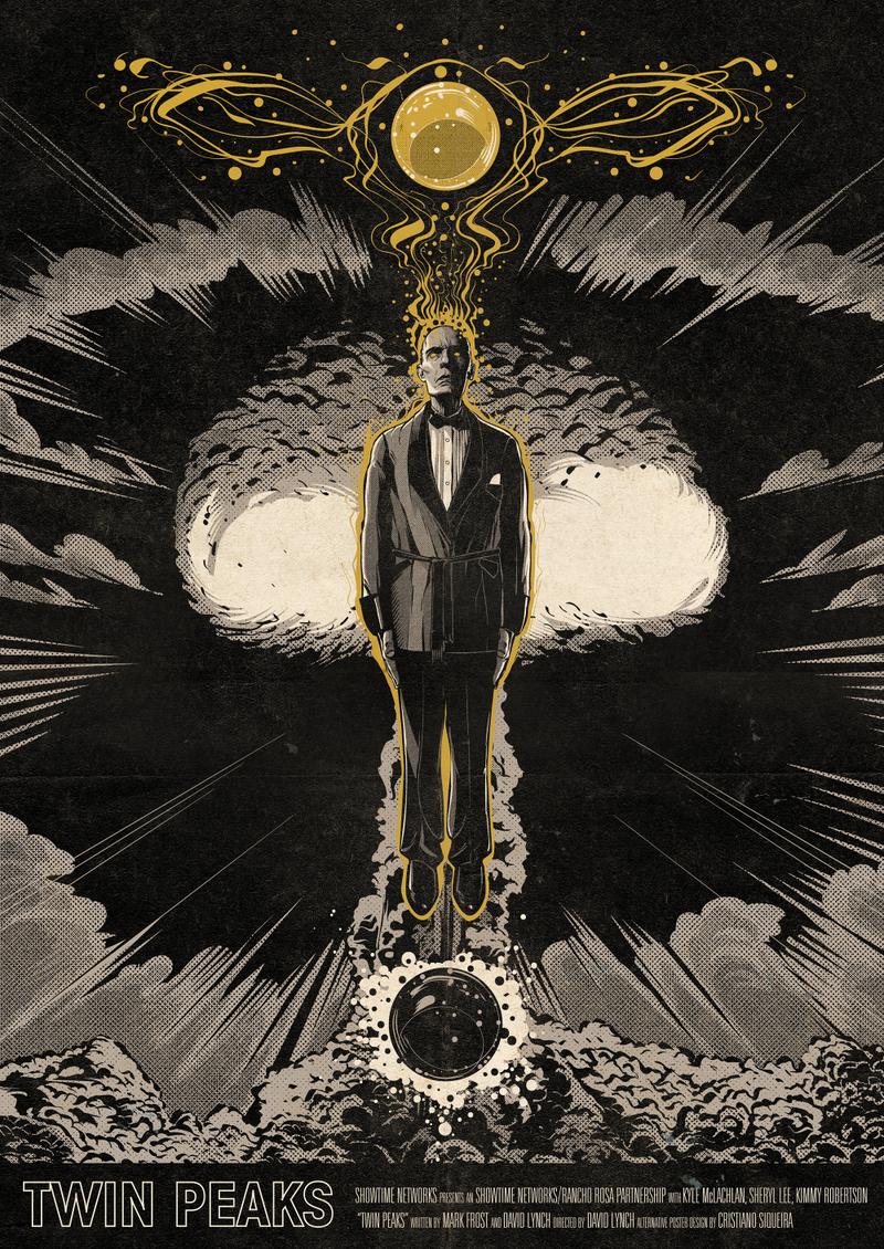 Illustration for article titled Artist Commemorates Twin Peaks: The Return With Stunning Collection of Posters